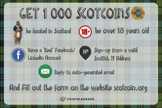 Scotcoin Requirements