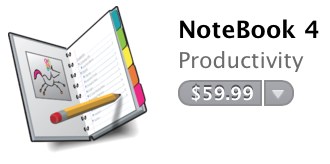 NoteBook App Store Listing