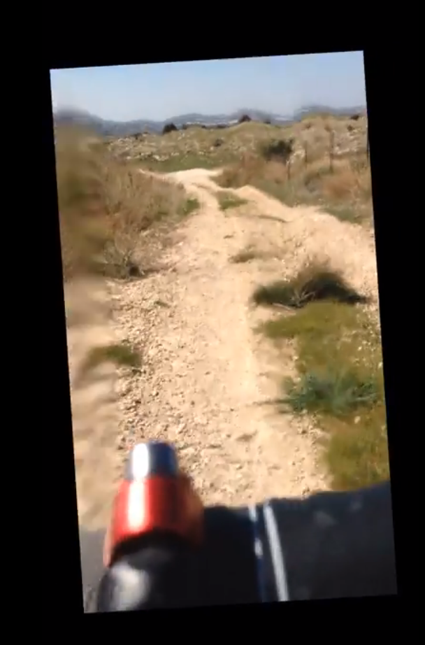 Read more about the article What happens when you try to video mountain biking using your phone?
